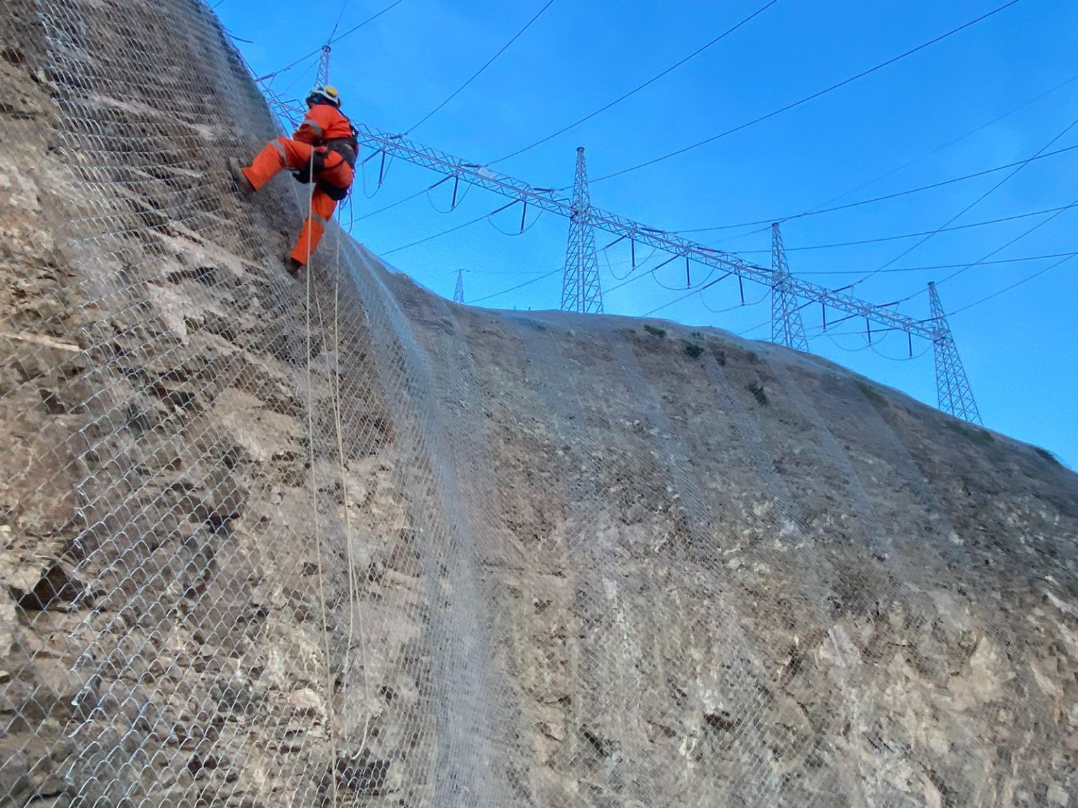 Trabajos verticales en minería